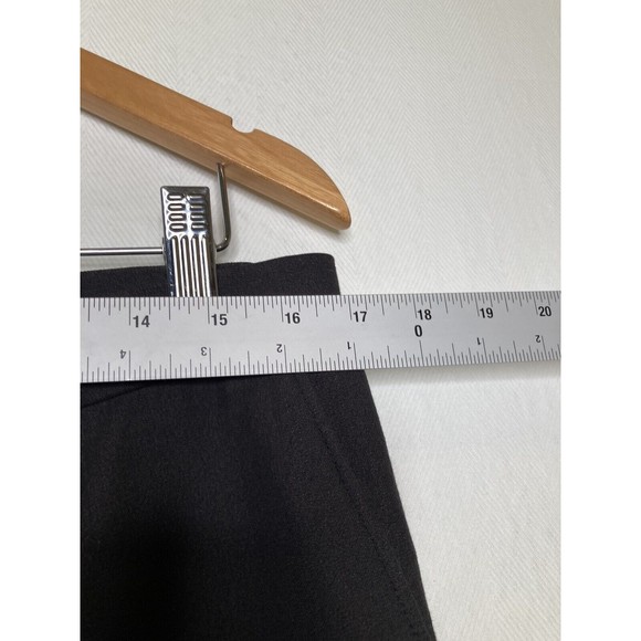 Jil Sander Womens Ponte Knit Thick Pants 40 US 10 Brown Cuffed Straight Ankle - Picture 5 of 11